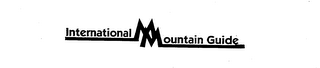 INTERNATIONAL MOUNTAIN GUIDES logo