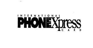 INTERNATIONAL PHONEXPRESS CARD logo