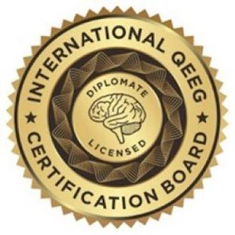 INTERNATIONAL QEEG CERTIFICATION BOARD DIPLOMATE LICENSED logo
