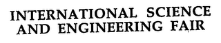 INTERNATIONAL SCIENCE AND ENGINEERING FAIR logo
