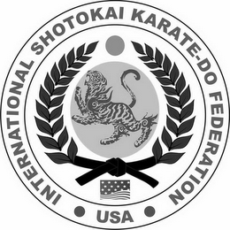 INTERNATIONAL SHOTOKAI KARATE-DO FEDERATION USA logo