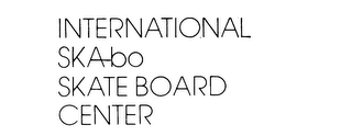 INTERNATIONAL SKABO SKATEBOARD CENTER logo