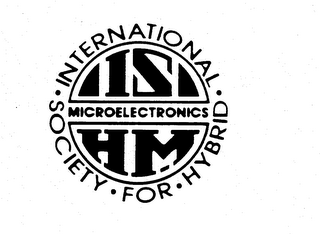 INTERNATIONAL SOCIETY FOR HYBRID MICROELECTRONICS ISHM logo
