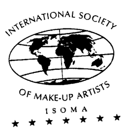 INTERNATIONAL SOCIETY OF MAKE-UP ARTISTS ISOMA logo