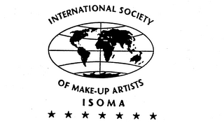 INTERNATIONAL SOCIETY OF MAKE-UP ARTISTS ISOMA logo