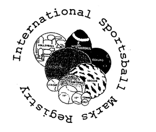 INTERNATIONAL SPORTSBALL MARKS REGISTRY logo