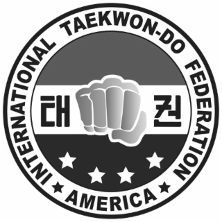 INTERNATIONAL TAEKWON-DO FEDERATION AMERICA logo