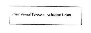 INTERNATIONAL TELECOMMUNICATION UNION logo