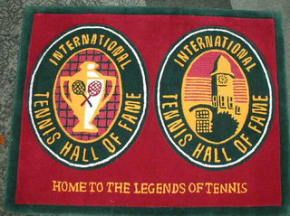 INTERNATIONAL TENNIS HALL OF FAME INTERNATIONAL TENNIS HALL OF FAME HOME TO THE LEGENDS OF TENNIS logo