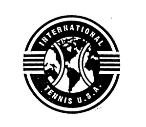 INTERNATIONAL TENNIS U.S.A. logo