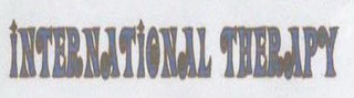 INTERNATIONAL THERAPY logo