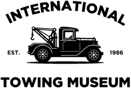 INTERNATIONAL TOWING MUSEUM EST. 1986 logo
