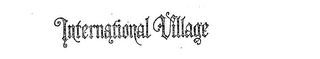 INTERNATIONAL VILLAGE logo