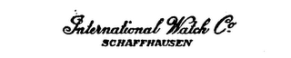 INTERNATIONAL WATCH CO. SCHAFFHAUSEN logo