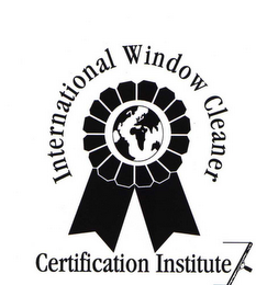 INTERNATIONAL WINDOW CLEANER CERTIFICATION INSTITUTE logo