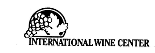 INTERNATIONAL WINE CENTER logo