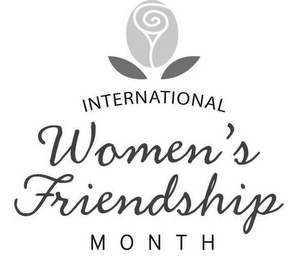 INTERNATIONAL WOMEN'S FRIENDSHIP MONTH logo