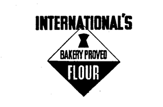 INTERNATIONAL'S BAKERY PROVED FLOUR logo