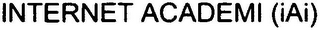 INTERNET ACADEMI (IAI) logo