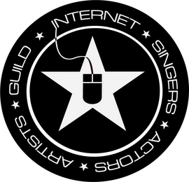 INTERNET SINGERS ACTORS ARTISTS GUILD logo