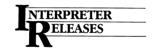 INTERPRETER RELEASES logo