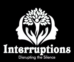 INTERRUPTIONS DISRUPTING THE SILENCE logo