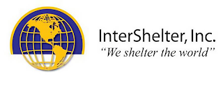 INTERSHELTER INC. "WE SHELTER THE WORLD" logo