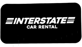 INTERSTATE CAR RENTAL logo