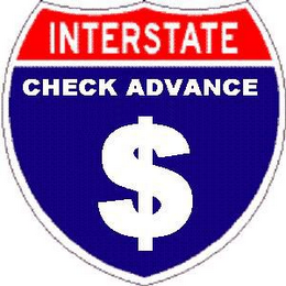 INTERSTATE CHECK ADVANCE logo