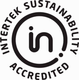 INTERTEK SUSTAINABILITY ACCREDITED IN logo