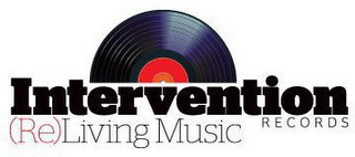 INTERVENTION RECORDS (RE)LIVING MUSIC logo