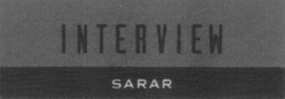 INTERVIEW SARAR logo
