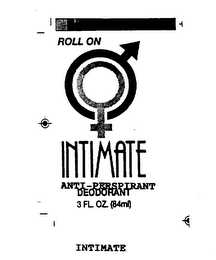 INTIMATE ANTI-PERSPIRANT DEODORANT logo