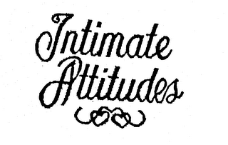 INTIMATE ATTITUDES logo