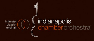 INTIMATE CLASSIC ORIGINAL ICO INDIANAPOLIS CHAMBER ORCHESTRA logo
