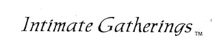 INTIMATE GATHERINGS logo