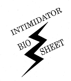 INTIMIDATOR BIO SHEET logo