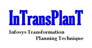 INTRANSPLANT INFOSYS TRANSFORMATION PLANNING TECHNIQUE logo
