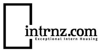 INTRNZ.COM EXCEPTIONAL INTERN HOUSING logo