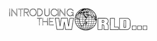 INTRODUCING THE WORLD... logo