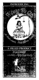 INTRODUCING WHEY TO GO A DELICIOUS NUTRITIOUS DRINK A FILLED PRODUCT FORTIFIED ACIDOPHILUS & BIFIDUS LOW LACTOSE I SELL I INTERACT SELL, INC. VITAMINS A & D ADDED logo