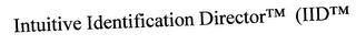 INTUITIVE IDENTIFICATION DIRECTOR (IID logo