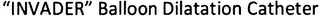 "INVADER" BALLOON DILATATION CATHETER logo