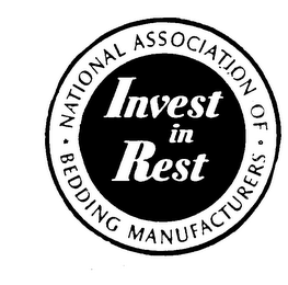 INVE13 IN REST NATIONAL ASSOCIATION OF BEDDING MANUFACTURES logo