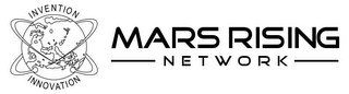 INVENTION INNOVATION MARS RISING NETWORK logo