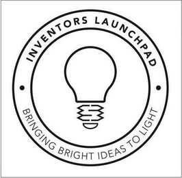 INVENTORS LAUNCHPAD BRINGING BRIGHT IDEAS TO LIGHT logo