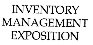 INVENTORY MANAGEMENT EXPOSITION logo