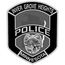 INVER GROVE HEIGHTS POLICE MINNESOTA L'ETOILE DU NORD logo