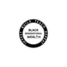 INVEST BUILD TEACH REPEAT BLACK GENERATIONAL WEALTH logo