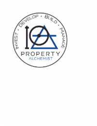 INVEST DEVELOP BUILD MANAGE PA PROPERTY ALCHEMIST logo
